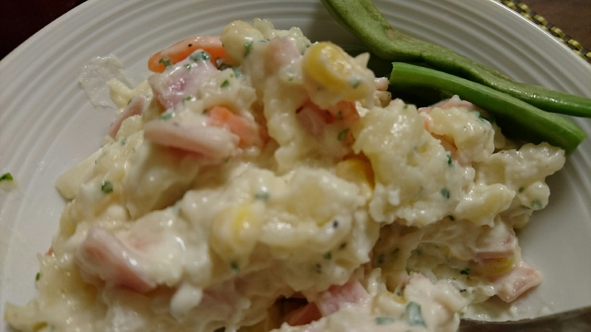 べちゃべちゃしない しっとりポテトサラダ