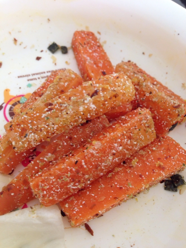 離乳食 ふりかけの柔らか人参スティック レシピ 作り方 By みぃゃんっ 楽天レシピ