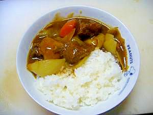 我が家でレストランの味じっくり煮込んだ牛肉カレー　