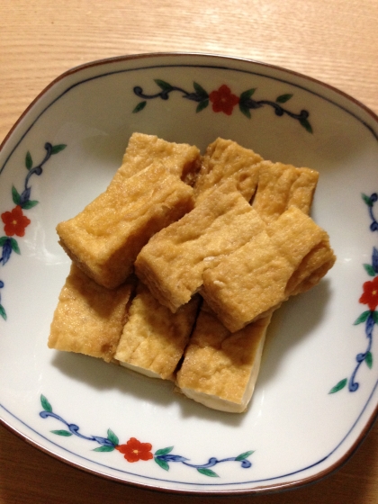 絹揚げ(厚揚げ)の煮物～しっかり味～