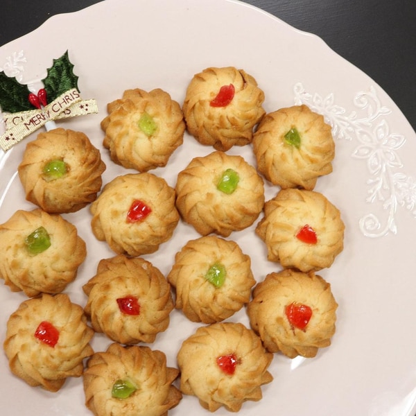 ドレンチェリーの絞り出しクッキー レシピ 作り方 By 楽天出店店舗 マルサンパントリー 楽天レシピ ドレンチェリーの絞り出しクッキー レシピ 作り方 By 楽天出店店舗 マルサンパントリー 楽天レシピ