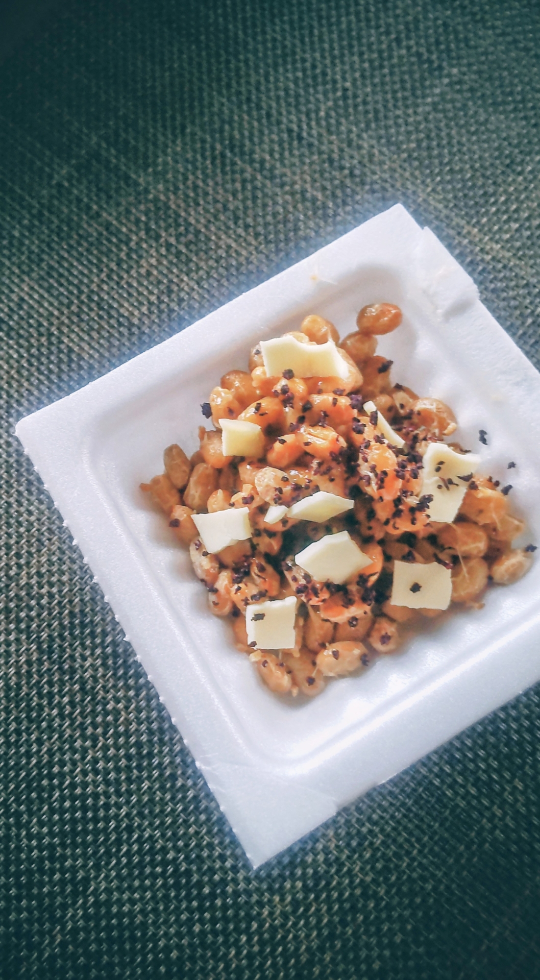 ゆかりとチーズの納豆