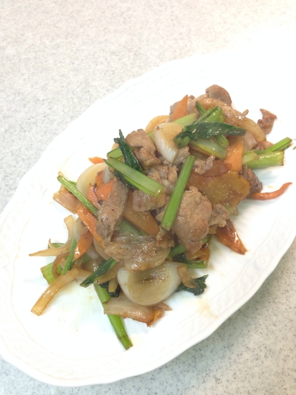 豚肉とたっぷり野菜の炒め物