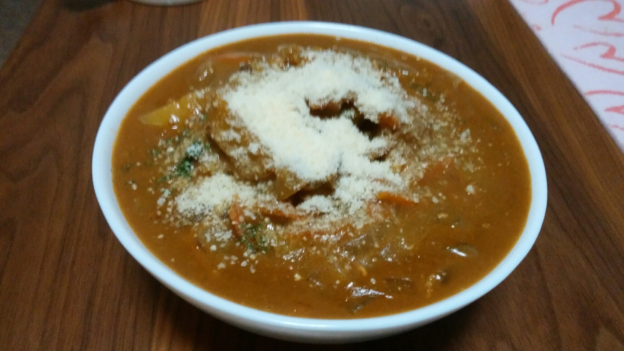 鶏の手羽元スープカレー