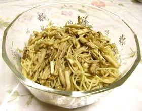 レンジで簡単！アレンジ自在∞和風きのこパスタ