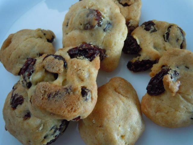 大豆粉でレーズンクッキー