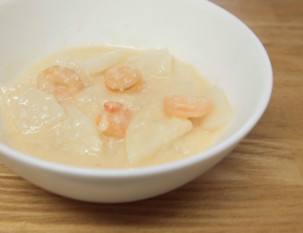 コクある！エビと大根の味噌粕煮