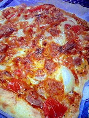 ホットケーキミックスと絹ごし豆腐でピザ生地 レシピ 作り方 By のっくんぱんち 楽天レシピ ホットケーキミックスと絹ごし豆腐でピザ生地 レシピ 作り方 By のっくんぱんち 楽天レシピ