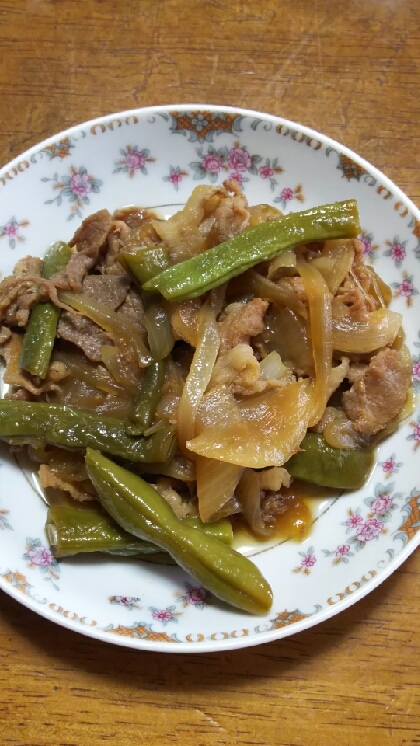 我が家の定番♪豚肉と玉ねぎの甘辛煮