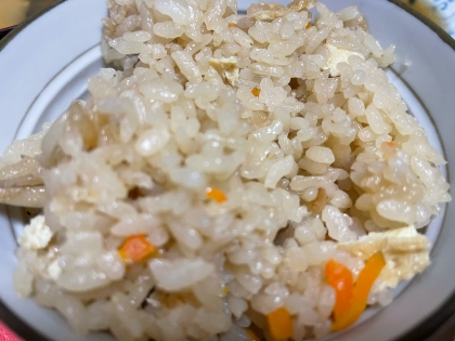 お吸い物の素使用♪松茸ご飯風炊き込みご飯