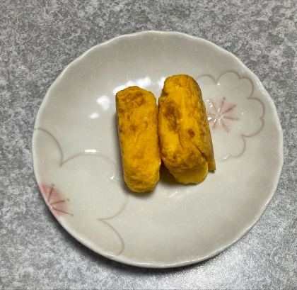 卵１個☆ピーナッツ入り卵焼き