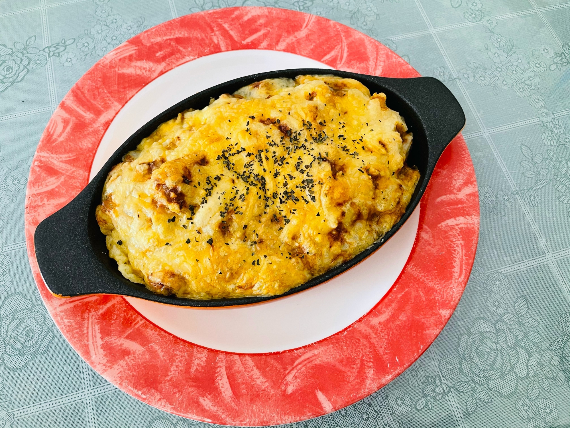 即席リメイク♡納豆カレードリア