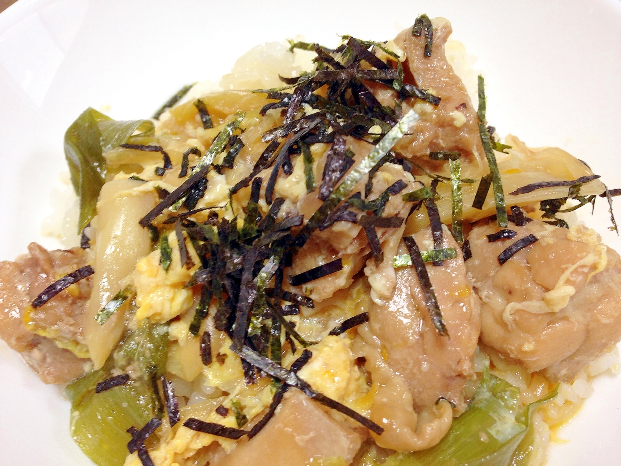 長ネギで 親子丼 レシピ 作り方 By うーころちゃん 楽天レシピ 長ネギで 親子丼 レシピ 作り方 By うーころちゃん 楽天レシピ