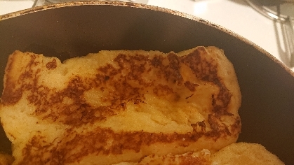りんごミルクで作るトースト