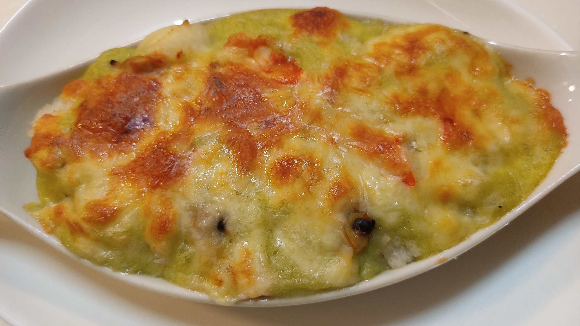 冷やご飯とブロッコリーの茎を使ったシーフードドリア レシピ 作り方 By またたび 楽天レシピ 冷やご飯とブロッコリーの茎を使ったシーフードドリア レシピ 作り方 By またたび 楽天レシピ