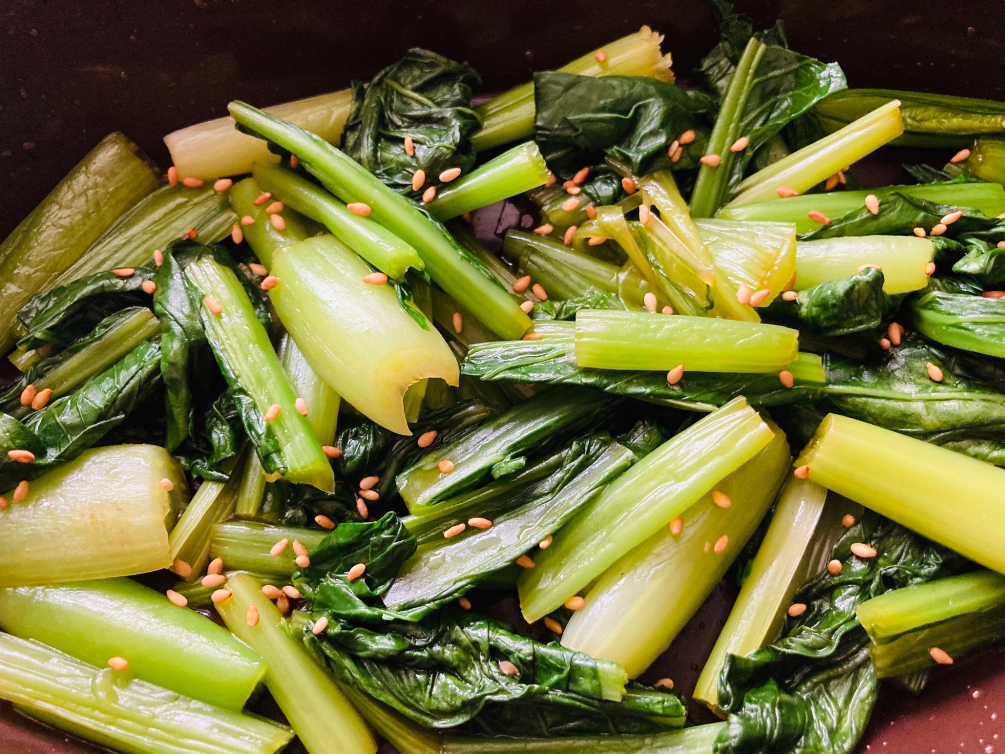 小松菜ピリ辛ナムル