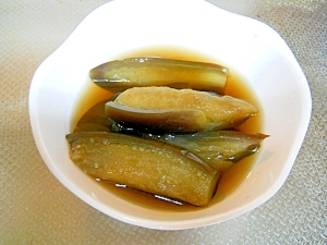 食欲のない夏の日に なすの煮びたし レシピ 作り方 By りょうようみさ 楽天レシピ