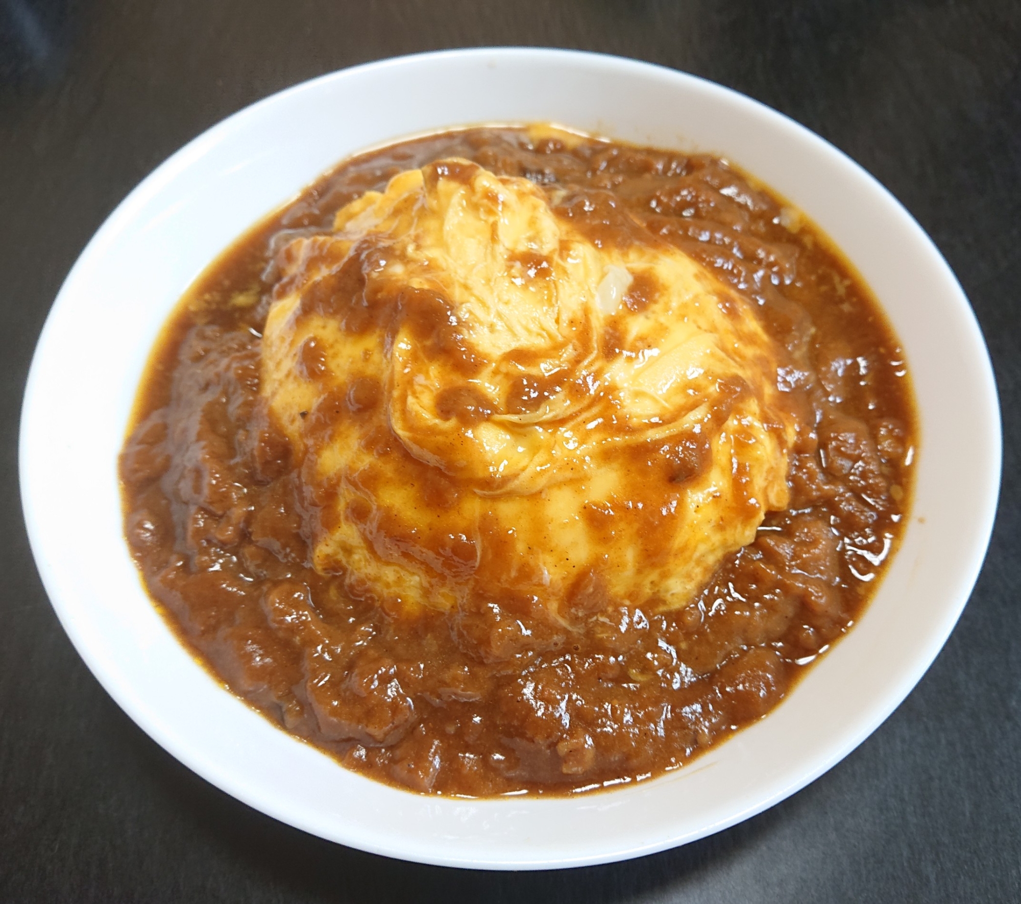 レトルトで☆天津カレー