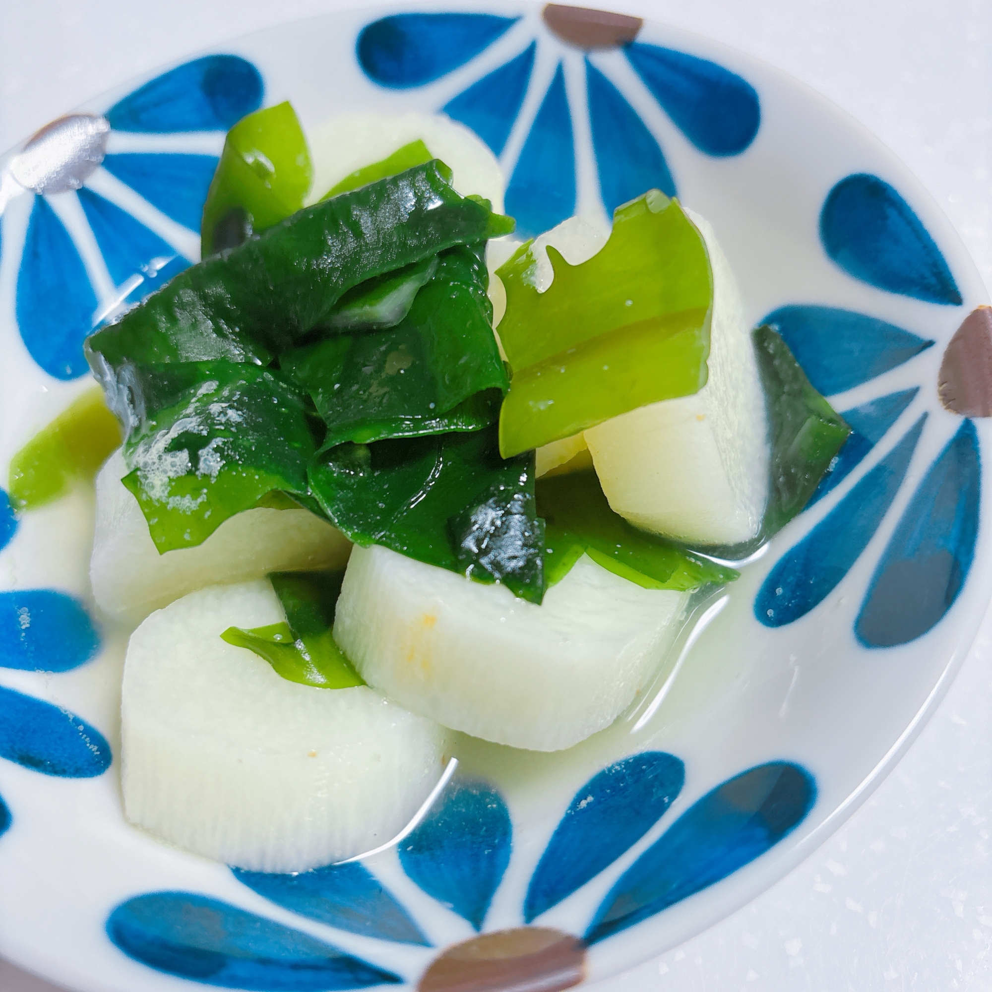 わかめと長芋の煮物