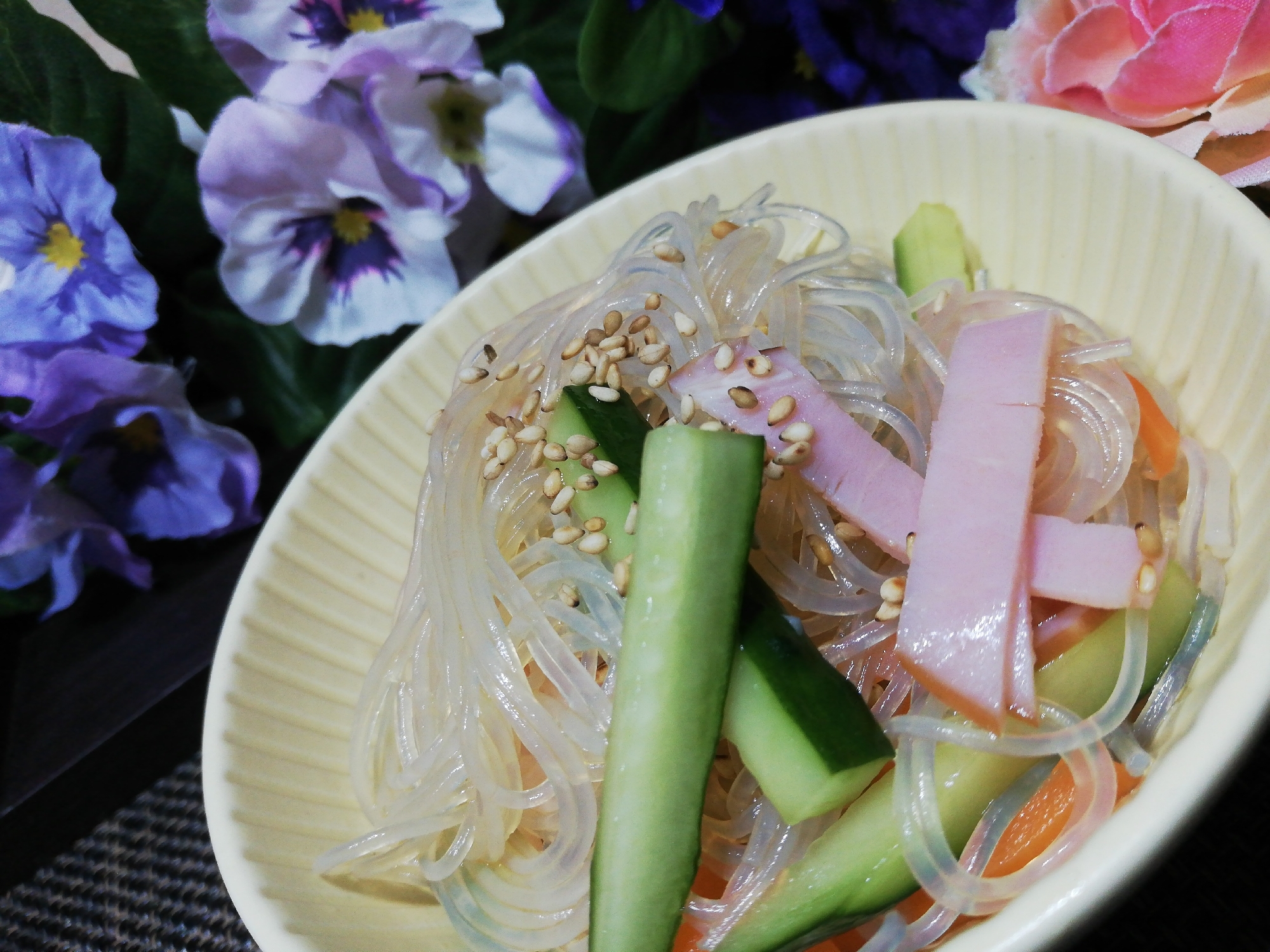 調味料は3つだけ 簡単春雨サラダ レシピ 作り方 By ゆめままかも 楽天レシピ 調味料は3つだけ 簡単春雨サラダ レシピ 作り方 By ゆめままかも 楽天レシピ