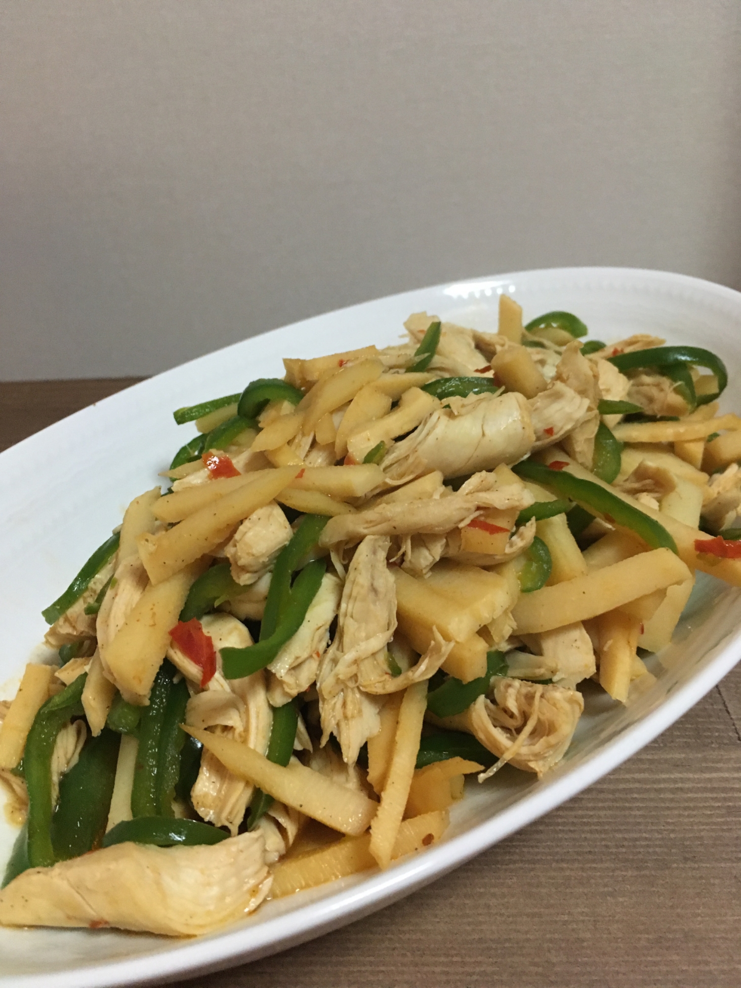 高タンパク減量メニュー ささみのチンジャオロース レシピ 作り方 By Hanauma Bar 楽天レシピ