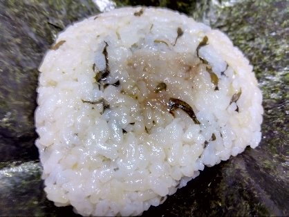 おにぎりアレンジ 梅干&高菜漬け