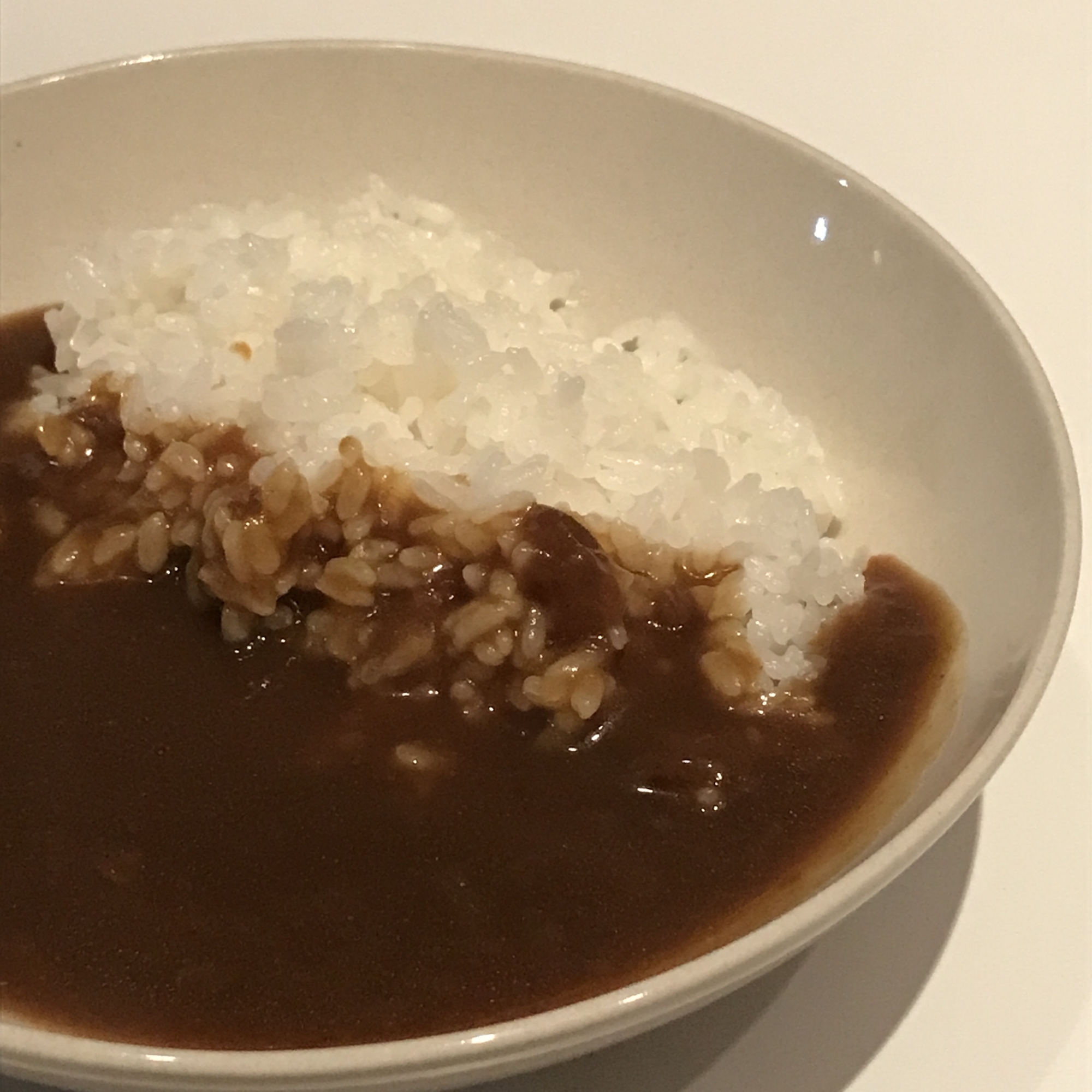 格安！具なしカレー