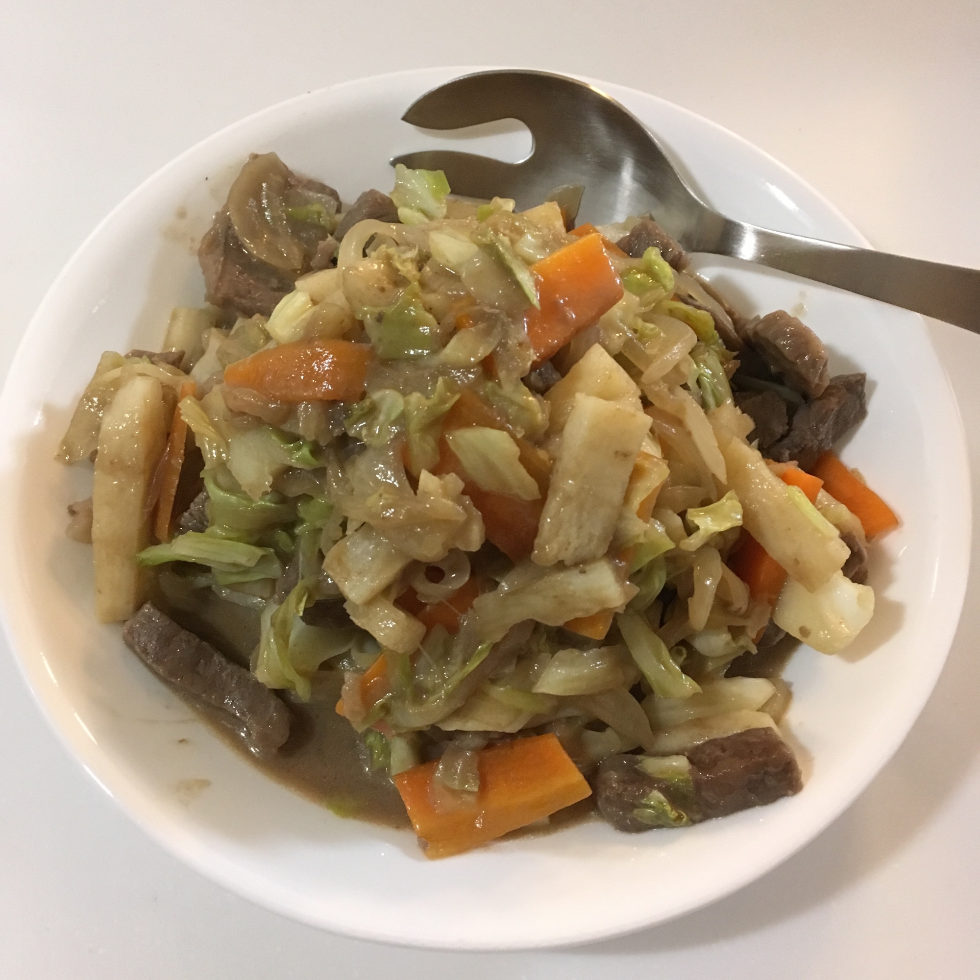 甘辛肉野菜炒め