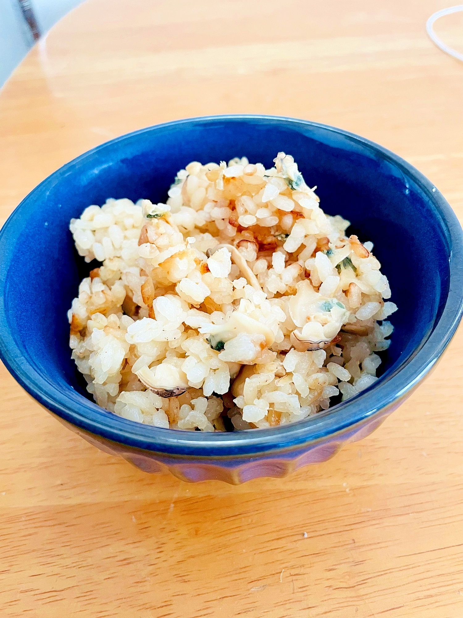 あさりとごぼうの炊き込みご飯