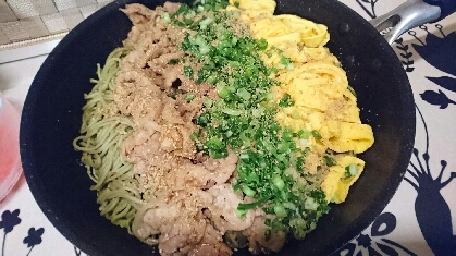 フライパンを使って、豚肉で作ってみました。美味しかったです！