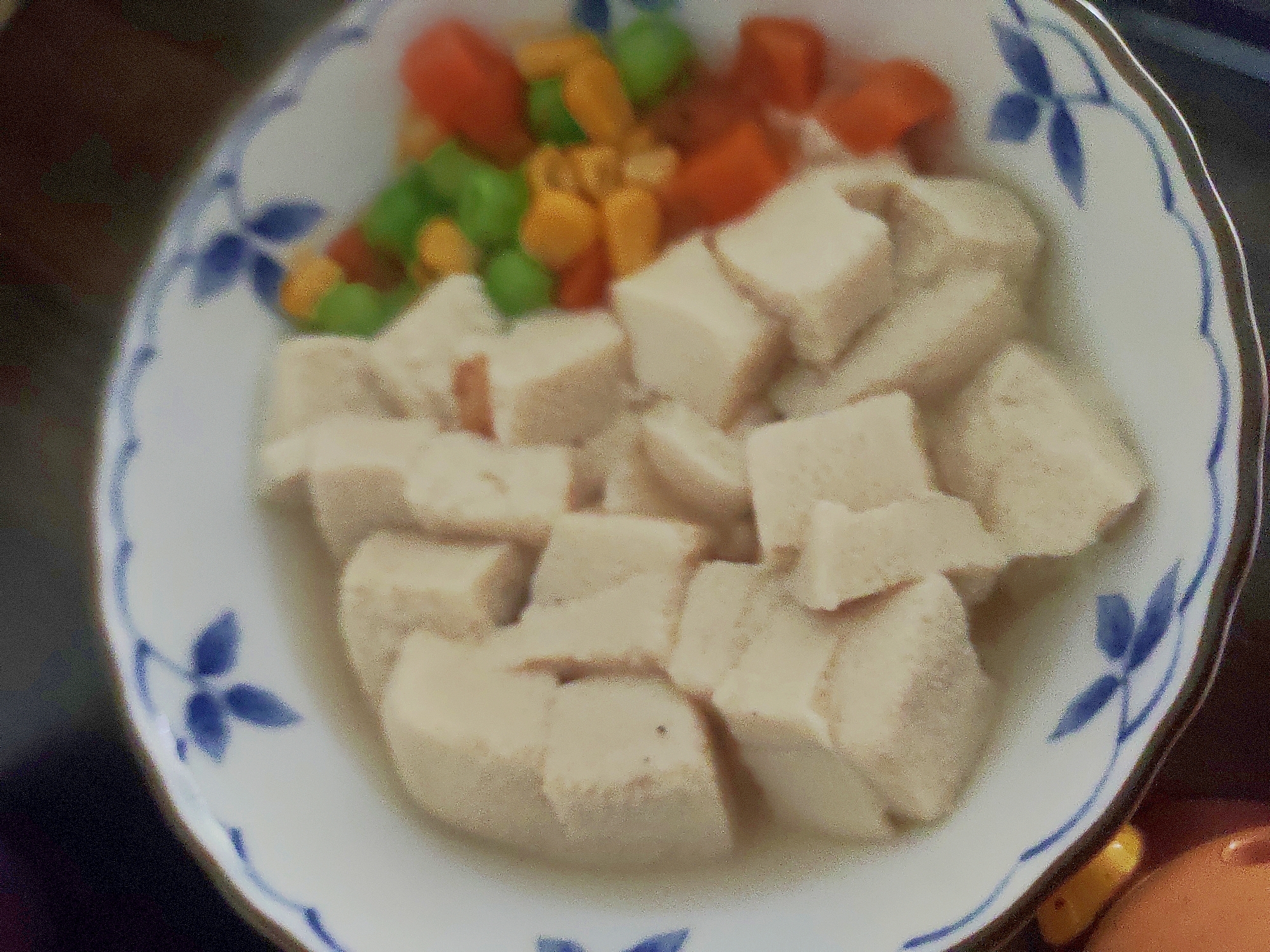 幼児食　高野豆腐のうま煮