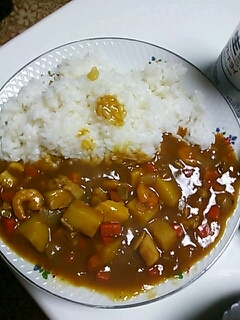 シーフードカレー