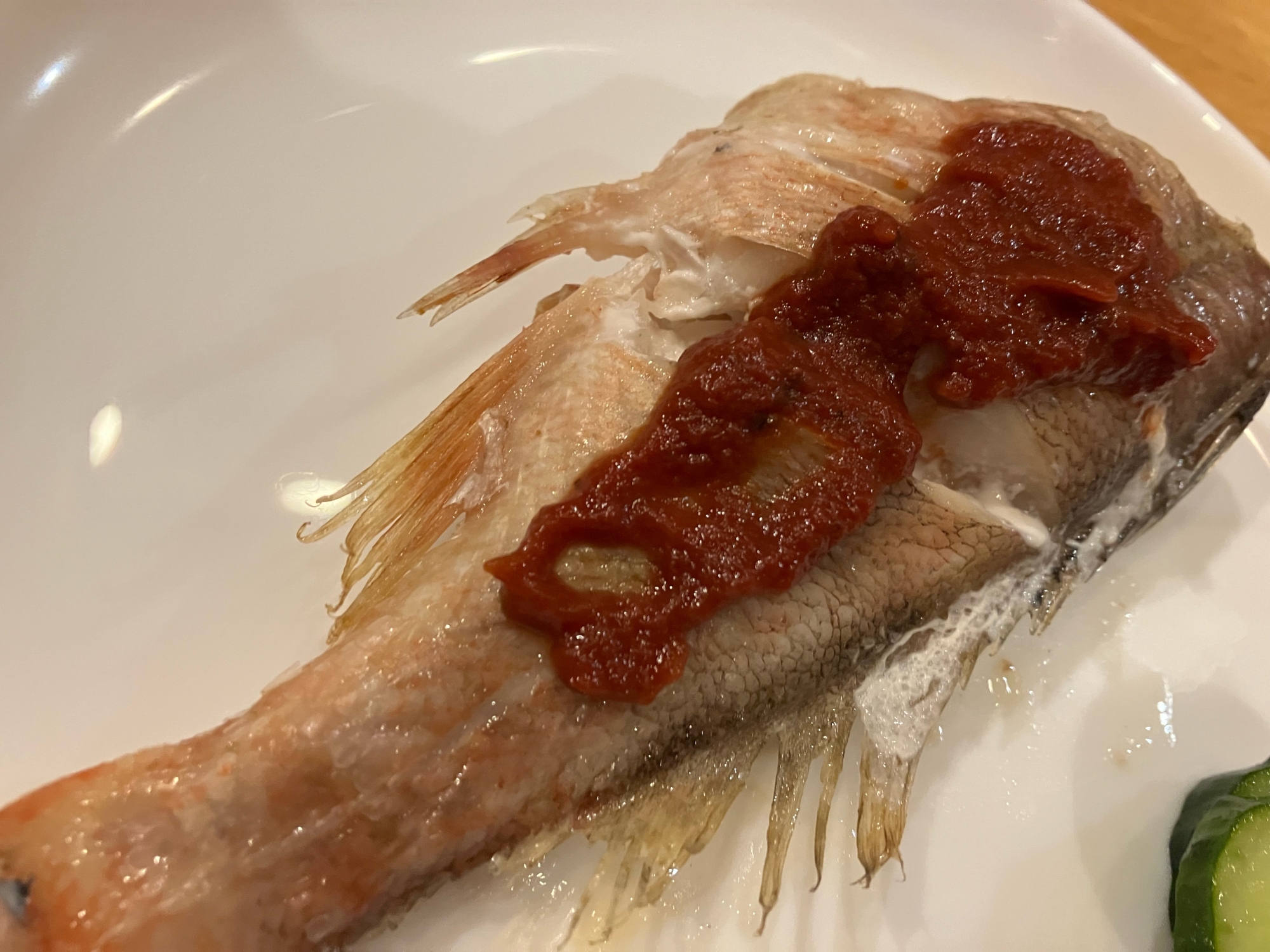 赤魚ムニエル　トマトソース