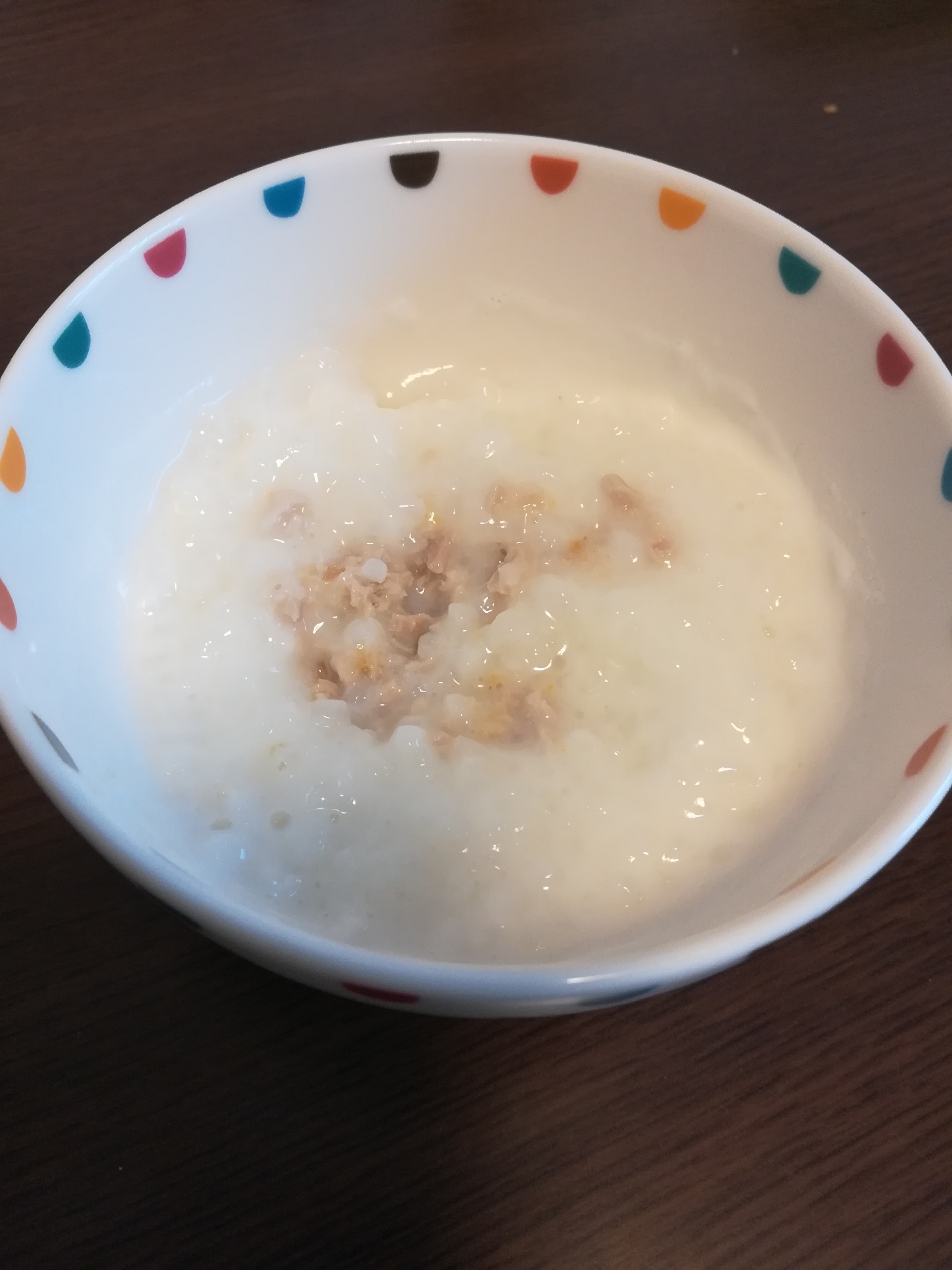 離乳食中期 マグロのミルクリゾット レシピ 作り方 By もん1223 楽天レシピ