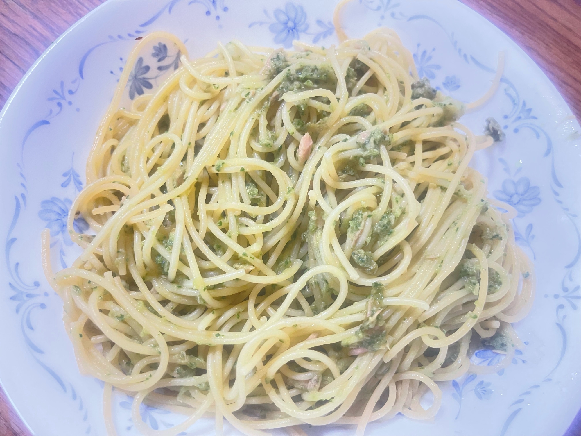 きゅうりソースのパスタ