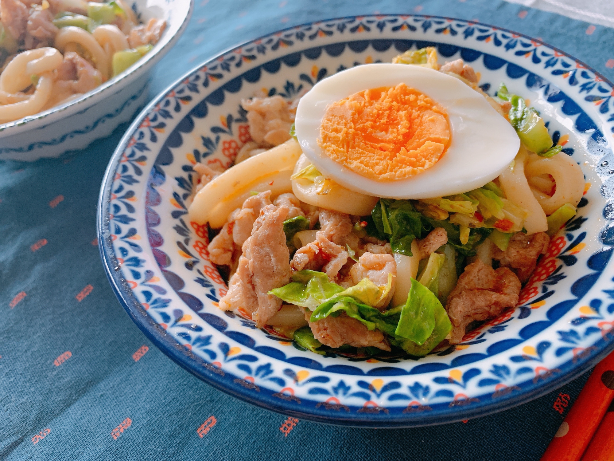 焼肉のタレで簡単♪スタミナ焼うどん