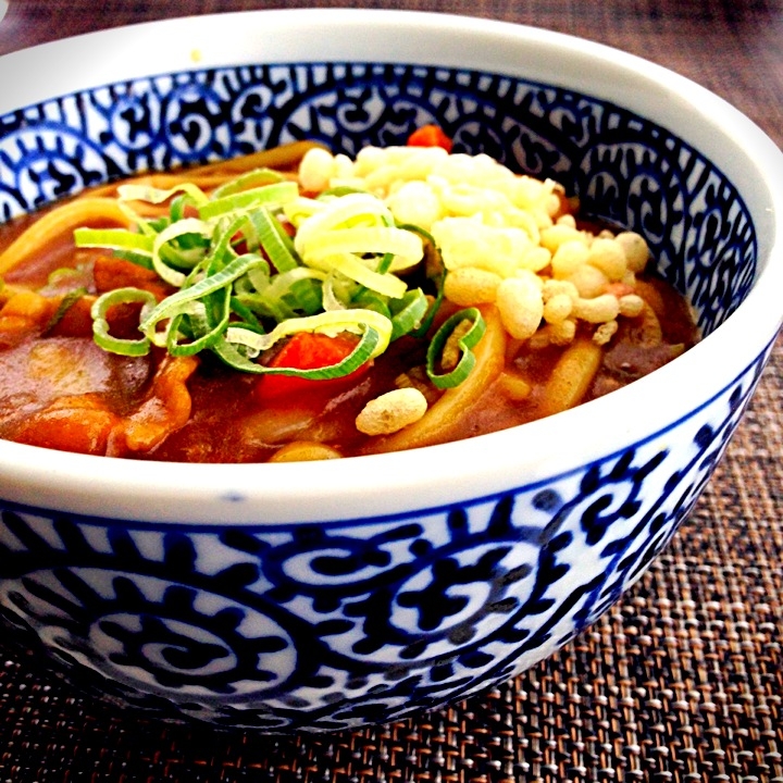 簡単♡カレーうどん