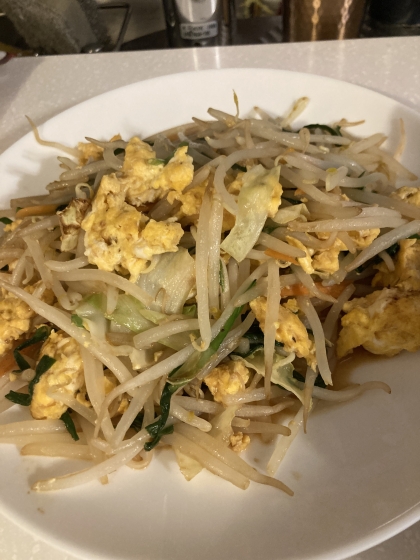 プロ直伝！ニラともやしの卵炒め