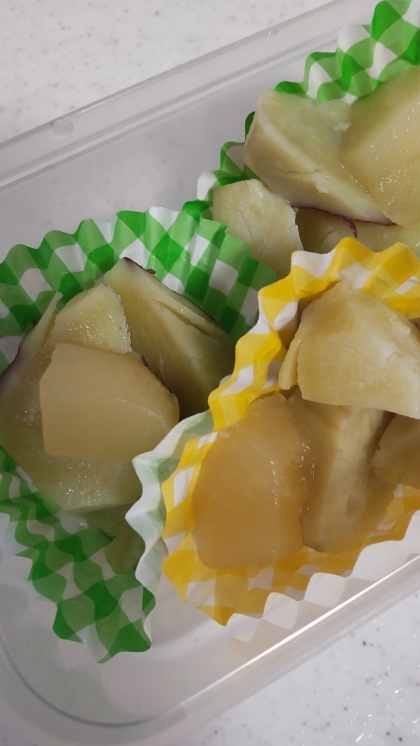 りんごさつまいもの甘煮