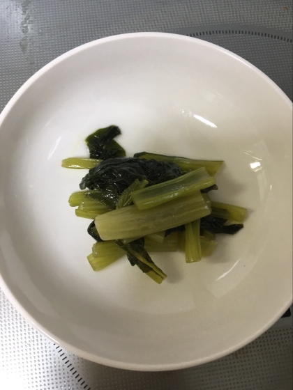 サッと炒め✨小松菜の煮浸し(^ ^)
