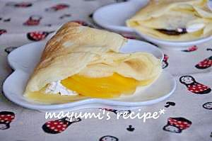 ホットケーキミックスで作る クレープ レシピ 作り方 By りくあゆママ 楽天レシピ