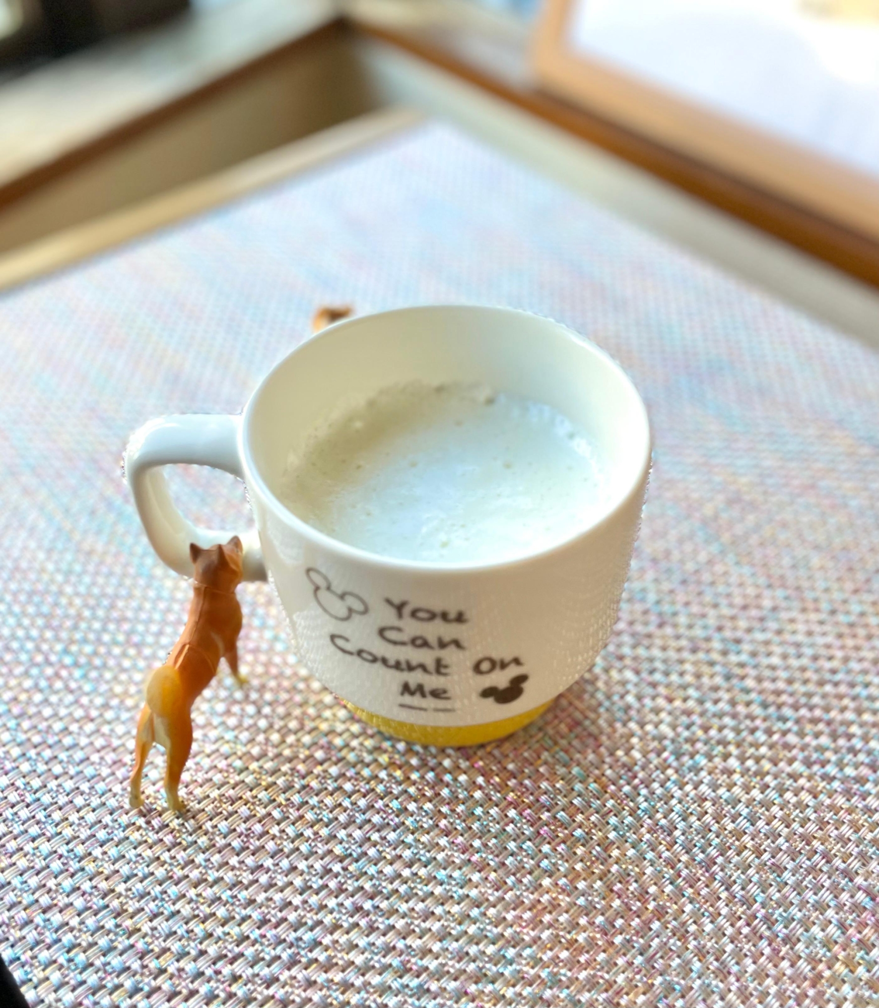 りんごジャム入り♡ホットヨーグルトドリンク