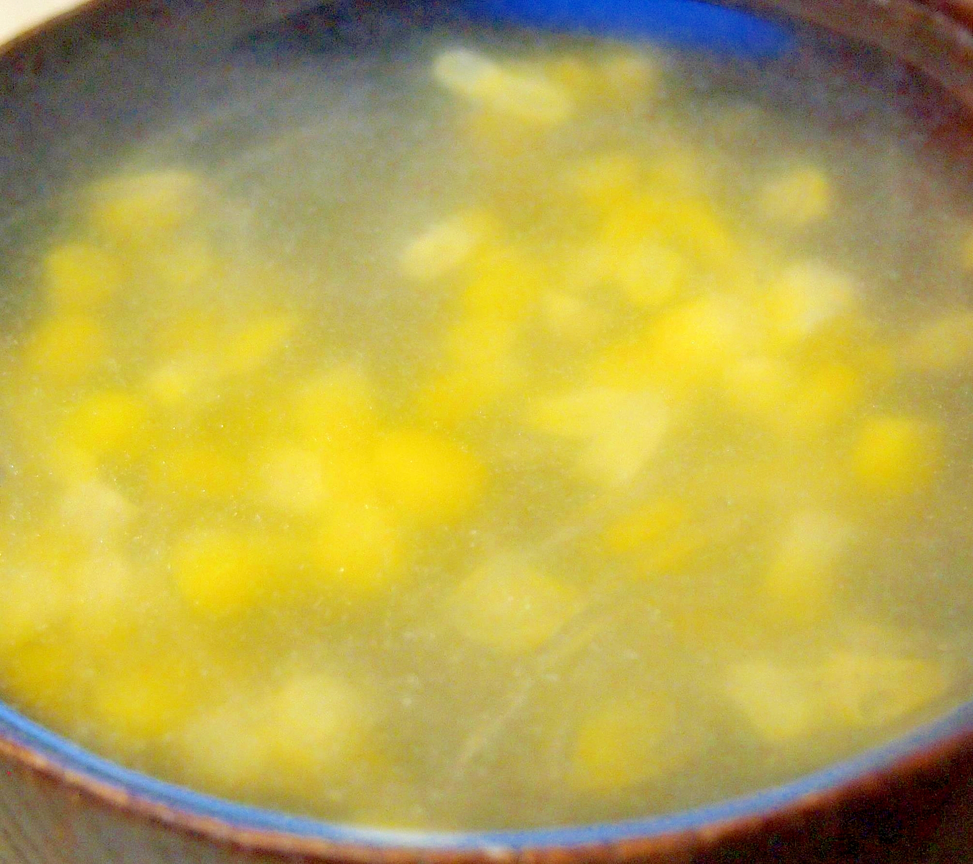 コーンの春雨中華スープ