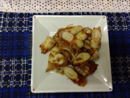 ちくわもやし炒め˖✧˖°