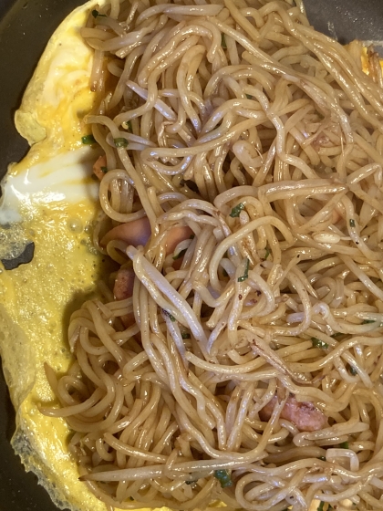 うちの麺　鉄板焼きそば