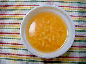 豆腐のキャロットスープ