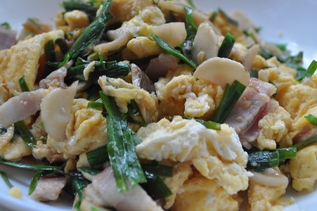 和風ニラ玉 レシピ 作り方 By 花水木8717 楽天レシピ