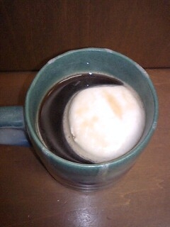 黒糖コーヒーにマシュマロ、とろける美味しさがたまりません＾ｍ＾
美味しくごちそうさまでした♪