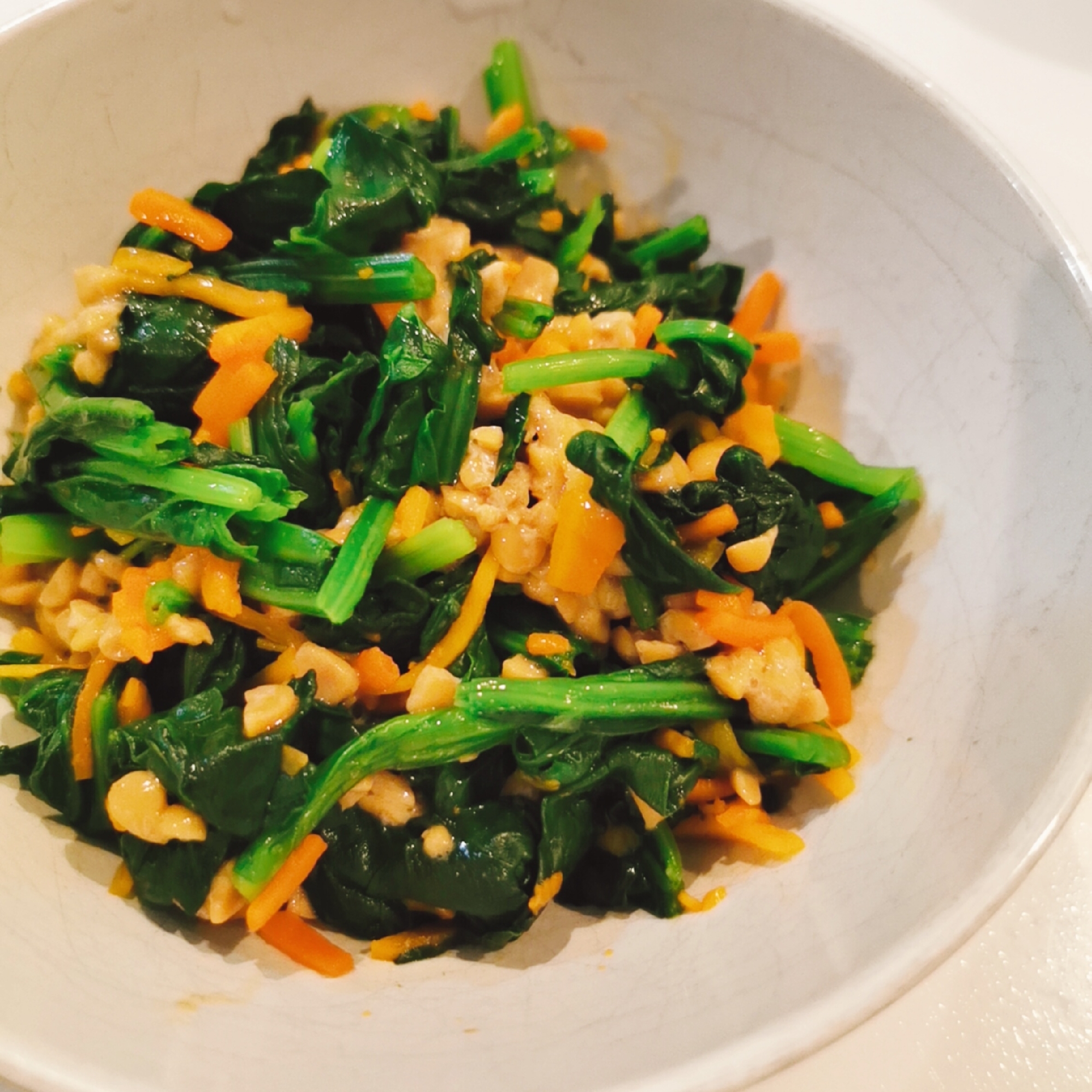 子供も大好き ほうれん草の納豆和え レシピ 作り方 By トトロまま 楽天レシピ 子供も大好き ほうれん草の納豆和え レシピ 作り方 By トトロまま 楽天レシピ