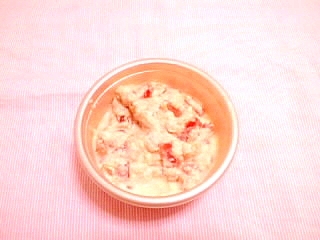 トマトの豆腐クリーム